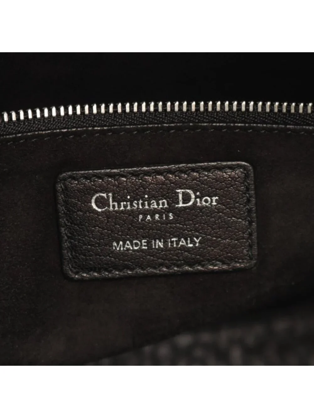 Dior Diorissimo Medium 2-Way Black Tote Bag